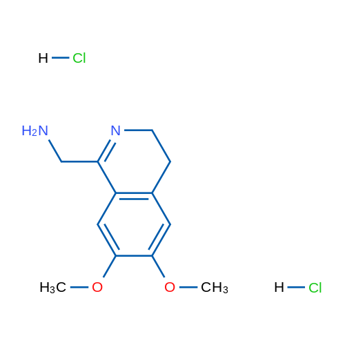 (6,7-Dimethoxy-3,4-dihydroisoquinolin-1-yl)methanamine dihydrochloride 1g
