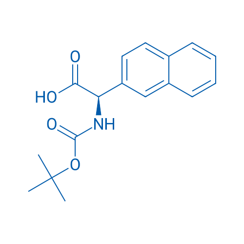 (R)-2-((tert-butoxycarbonyl)amino)-2-(naphthalen-2-yl)acetic acid 250mg