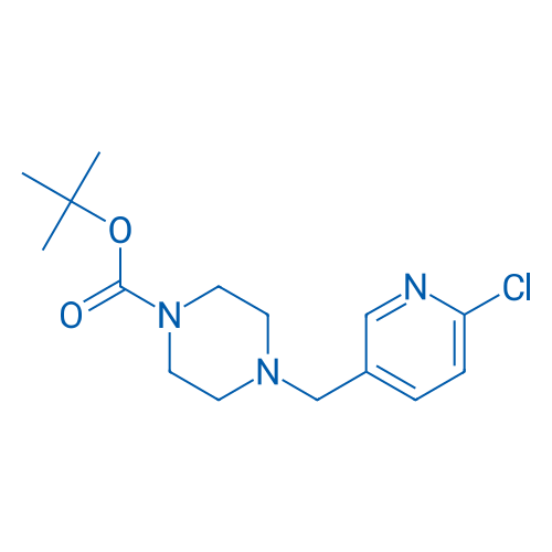 tert-Butyl 4-((6-chloropyridin-3-yl)methyl)piperazine-1-carboxylate 250mg