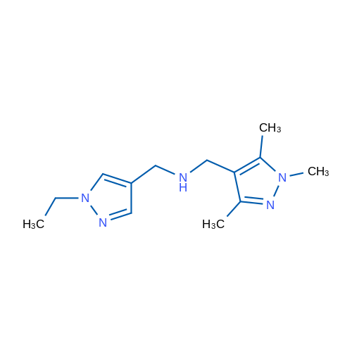 1-(1-Ethyl-1H-pyrazol-4-yl)-N-((1,3,5-trimethyl-1H-pyrazol-4-yl)methyl)methanamine 1g