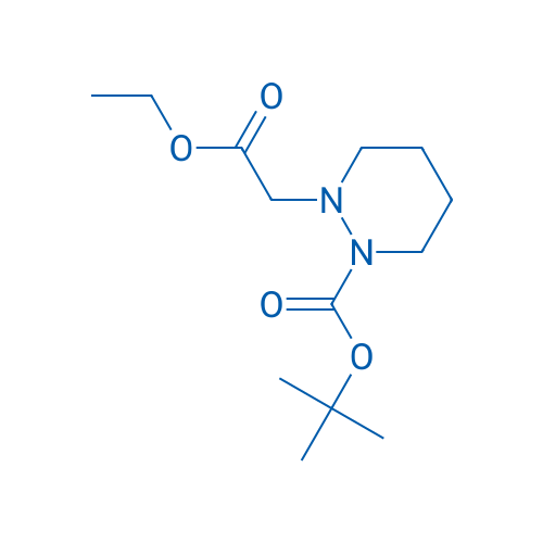 tert-Butyl 2-(2-ethoxy-2-oxoethyl)tetrahydropyridazine-1(2H)-carboxylate 10mg