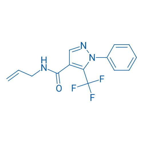 1-Phenyl-N-(prop-2-en-1-yl)-5-(trifluoromethyl)-1H-pyrazole-4-carboxamide 1g