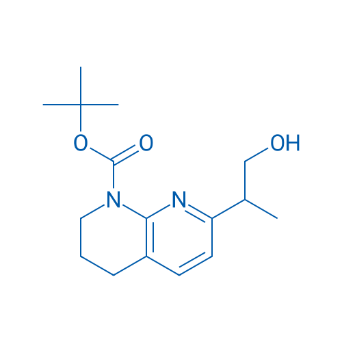 tert-Butyl 7-(1-hydroxypropan-2-yl)-3,4-dihydro-1,8-naphthyridine-1(2H)-carboxylate 1g