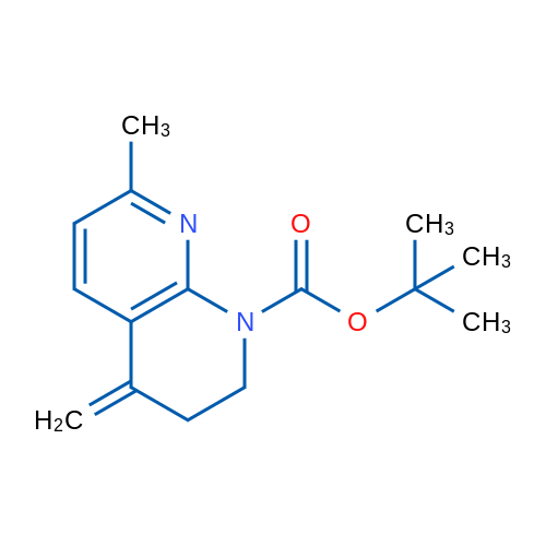 tert-Butyl 7-methyl-4-methylene-3,4-dihydro-1,8-naphthyridine-1(2H)-carboxylate 1g