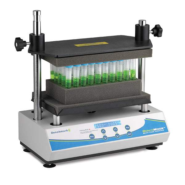 BenchMixer™ XL Multi-Tube Vortexer, includes 50x12mm tube rack, 230V