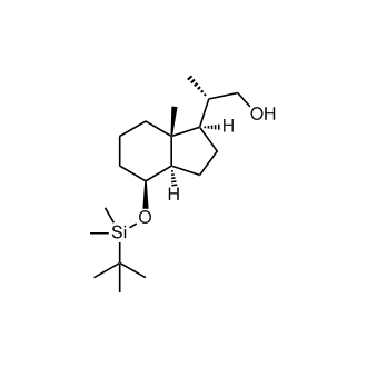 (S)-2-((1R,3aR,4S,7aR)-4-((tert-butyldimethylsilyl)oxy)-7a-methyloctahydro-1H-inden-1-yl)propan-1-ol