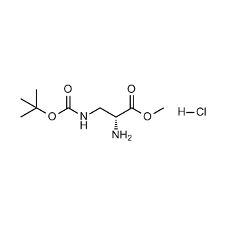 (R)-Methyl 2-amino-3-((tert-butoxycarbonyl)amino)propanoate hydrochloride