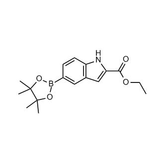 Ethyl 5-(4,4,5,5-tetramethyl-1,3,2-dioxaborolan-2-yl)-1H-indole-2-carboxylate