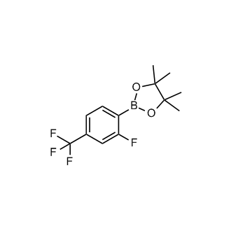 2-(2-Fluoro-4-(trifluoromethyl)phenyl)-4,4,5,5-tetramethyl-1,3,2-dioxaborolane