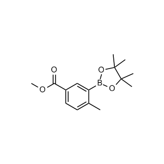 Methyl 4-methyl-3-(4,4,5,5-tetramethyl-1,3,2-dioxaborolan-2-yl)benzoate
