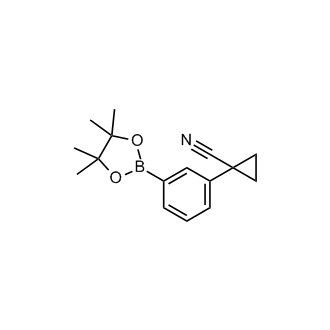 1-(3-(4,4,5,5-Tetramethyl-1,3,2-dioxaborolan-2-yl)phenyl)cyclopropanecarbonitrile