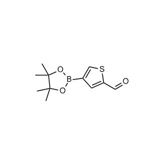 4-(4,4,5,5-Tetramethyl-1,3,2-dioxaborolan-2-yl)thiophene-2-carbaldehyde