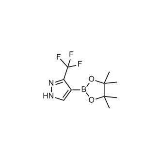 4-(4,4,5,5-Tetramethyl-1,3,2-dioxaborolan-2-yl)-3-(trifluoromethyl)-1H-pyrazole