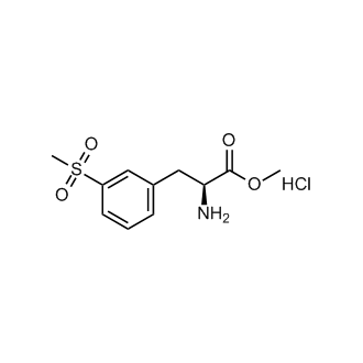 (S)-Methyl 2-amino-3-(3-(methylsulfonyl)phenyl)propanoate hydrochloride