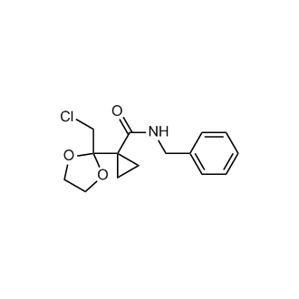 N-Benzyl-1-(2-(chloromethyl)-1,3-dioxolan-2-yl)cyclopropane-1-carboxamide