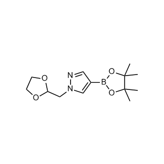 1-(1,3-Dioxolan-2-ylmethyl)-4-(4,4,5,5-tetramethyl-1,3,2-dioxaborolan-2-yl)-1H-pyrazole