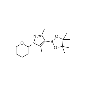 3,5-Dimethyl-1-(tetrahydro-2H-pyran-2-yl)-4-(4,4,5,5-tetramethyl-1,3,2-dioxaborolan-2-yl)-1H-pyrazole