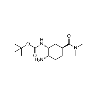 tert-Butyl ((1R,2S,5S)-2-amino-5-(dimethylcarbamoyl)cyclohexyl)carbamate