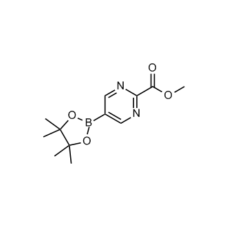 Methyl 5-(4,4,5,5-tetramethyl-1,3,2-dioxaborolan-2-yl)pyrimidine-2-carboxylate