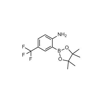 2-(4,4,5,5-Tetramethyl-1,3,2-dioxaborolan-2-yl)-4-(trifluoromethyl)aniline