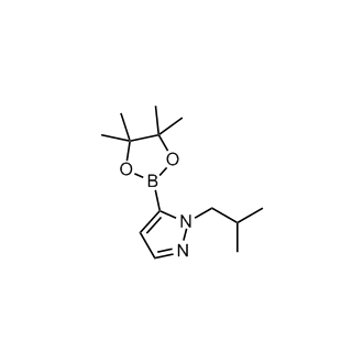 1-(2-Methylpropyl)-5-(4,4,5,5-tetramethyl-1,3,2-dioxaborolan-2-yl)-1H-pyrazole