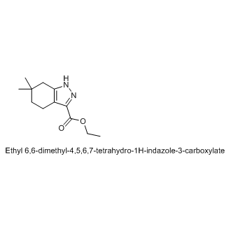 6,6-Dimethyl-4,5,6,7-tetrahydro-1H-indazole-3-carboxylic acid ethyl ester