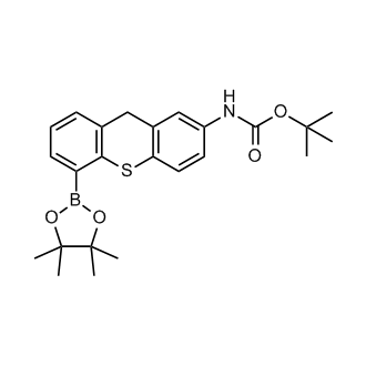 tert-Butyl (5-(4,4,5,5-tetramethyl-1,3,2-dioxaborolan-2-yl)-9H-thioxanthen-2-yl)carbamate