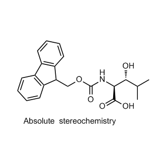 (2S,3R)-2-((((9H-fluoren-9-yl)methoxy)carbonyl)amino)-3-hydroxy-4-methylpentanoic acid