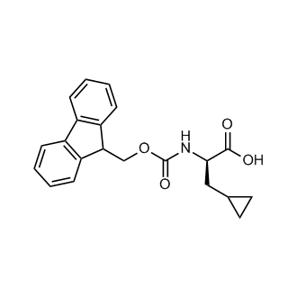 (R)-2-((((9H-Fluoren-9-yl)methoxy)carbonyl)amino)-3-cyclopropylpropanoic acid