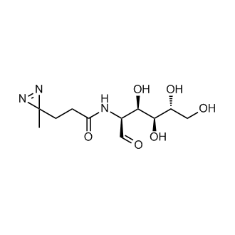 3-(3-Methyl-3H-diazirin-3-yl)-N-((2S,3R,4S,5R)-3,4,5,6-tetrahydroxy-1-oxohexan-2-yl)propanamide