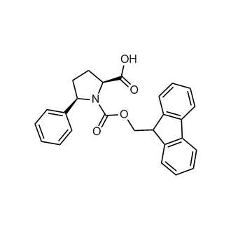 (2S,5R)-1-(((9H-Fluoren-9-yl)methoxy)carbonyl)-5-phenylpyrrolidine-2-carboxylic acid