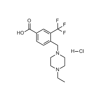 4-((4-Ethylpiperazin-1-yl)methyl)-3-(trifluoromethyl)benzoic acid hydrochloride