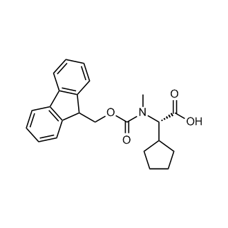 (S)-2-((((9H-Fluoren-9-yl)methoxy)carbonyl)(methyl)amino)-2-cyclopentylacetic acid