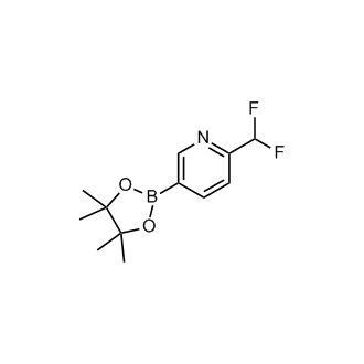 2-(Difluoromethyl)-5-(4,4,5,5-tetramethyl-1,3,2-dioxaborolan-2-yl)pyridine
