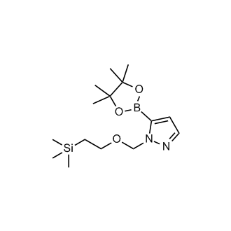5-(4,4,5,5-Tetramethyl-1,3,2-dioxaborolan-2-yl)-1-((2-(trimethylsilyl)ethoxy)methyl)-1H-pyrazole