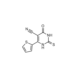 4-Oxo-6-(thiophen-2-yl)-2-thioxo-1,2,3,4-tetrahydropyrimidine-5-carbonitrile