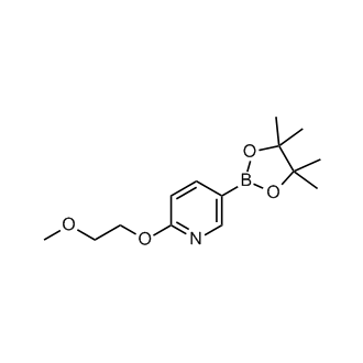 2-(2-Methoxyethoxy)-5-(4,4,5,5-tetramethyl-1,3,2-dioxaborolan-2-yl)pyridine