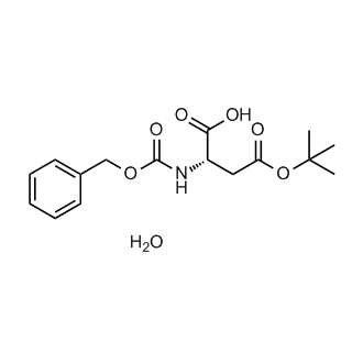 (S)-2-(((Benzyloxy)carbonyl)amino)-4-(tert-butoxy)-4-oxobutanoic acid hydrate