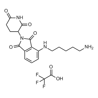 4-((5-Aminopentyl)amino)-2-(2,6-dioxopiperidin-3-yl)isoindoline-1,3-dione 2,2,2-trifluoroacetate