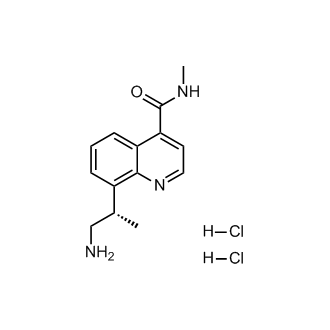 (S)-8-(1-Aminopropan-2-yl)-N-methylquinoline-4-carboxamide (dihydrochloride)