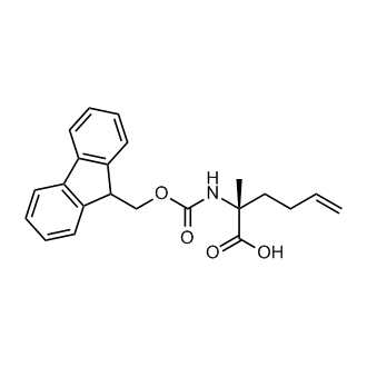 (R)-2-((((9H-Fluoren-9-yl)methoxy)carbonyl)amino)-2-methylhex-5-enoic acid