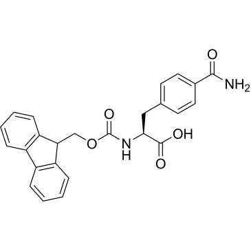 (S)-2-((((9H-Fluoren-9-yl)methoxy)carbonyl)amino)-3-(4-carbamoylphenyl)propanoic acid