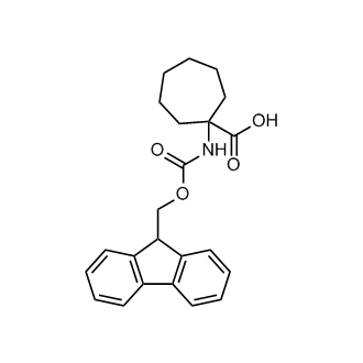 1-((((9H-Fluoren-9-yl)methoxy)carbonyl)amino)cycloheptane-1-carboxylic acid