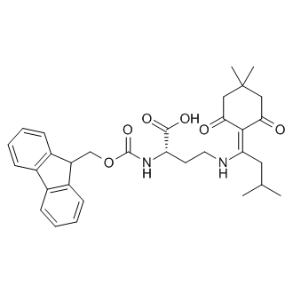 (S)-2-((((9H-Fluoren-9-yl)methoxy)carbonyl)amino)-4-((1-(4,4-dimethyl-2,6-dioxocyclohexylidene)-3-methylbutyl)amino)butanoic acid