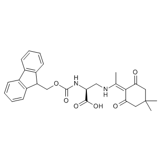 (S)-2-((((9H-Fluoren-9-yl)methoxy)carbonyl)amino)-3-((1-(4,4-dimethyl-2,6-dioxocyclohexylidene)ethyl)amino)propanoic acid
