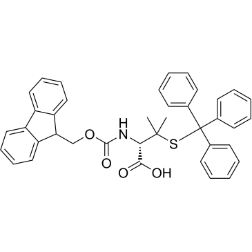 (S)-2-((((9H-Fluoren-9-yl)methoxy)carbonyl)amino)-3-methyl-3-(tritylthio)butanoic acid