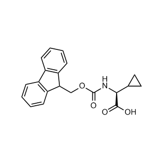 (S)-2-((((9H-Fluoren-9-yl)methoxy)carbonyl)amino)-2-cyclopropylacetic acid