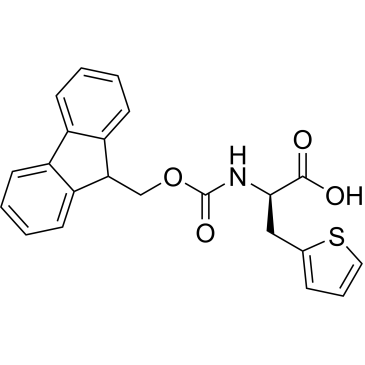(R)-2-((((9H-Fluoren-9-yl)methoxy)carbonyl)amino)-3-(thiophen-2-yl)propanoic acid