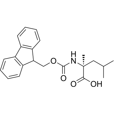(S)-2-((((9H-Fluoren-9-yl)methoxy)carbonyl)amino)-2,4-dimethylpentanoic acid