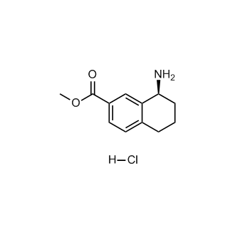 Methyl (S)-8-amino-5,6,7,8-tetrahydronaphthalene-2-carboxylate hydrochloride
